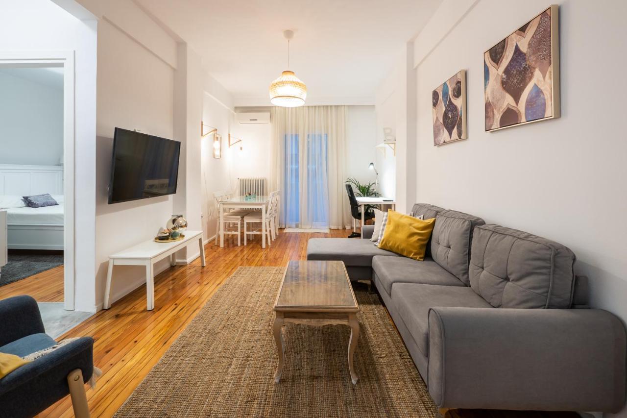 Ikos Central Spacious Apartment Thessaloníki Ngoại thất bức ảnh